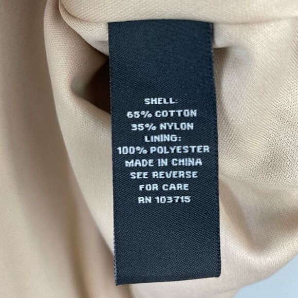 Sharagano Navy Blue Lace Midi Dress Size 12 EUC - Picture 9 of 9